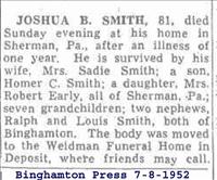 Smith, Joshua